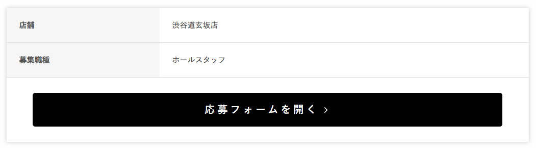 ワードプレスの応募フォーム
