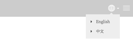 ワードプレスの多言語サイトインターフェース